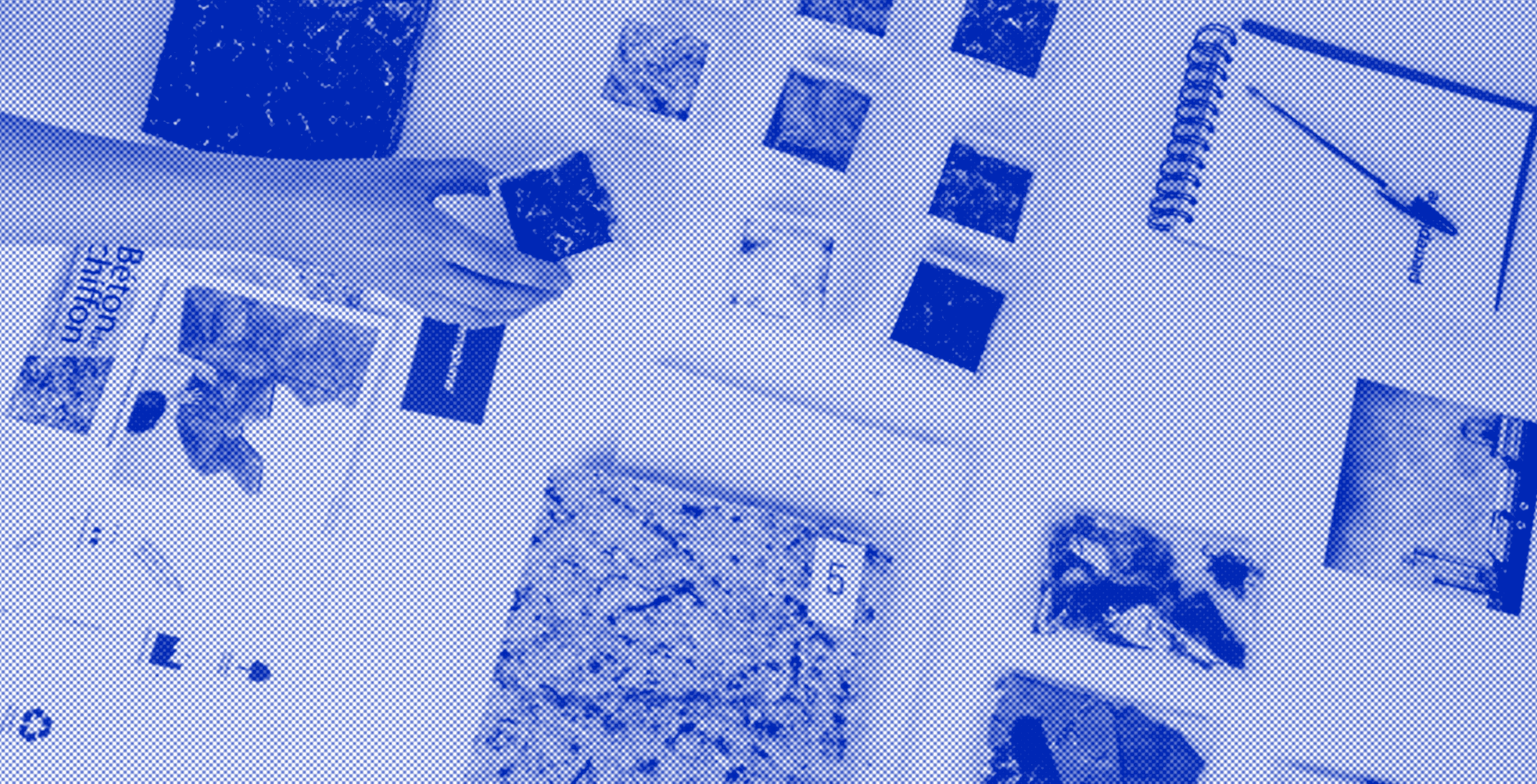 échantillons de matériaux acoustiques en textile recyclé Pierreplume