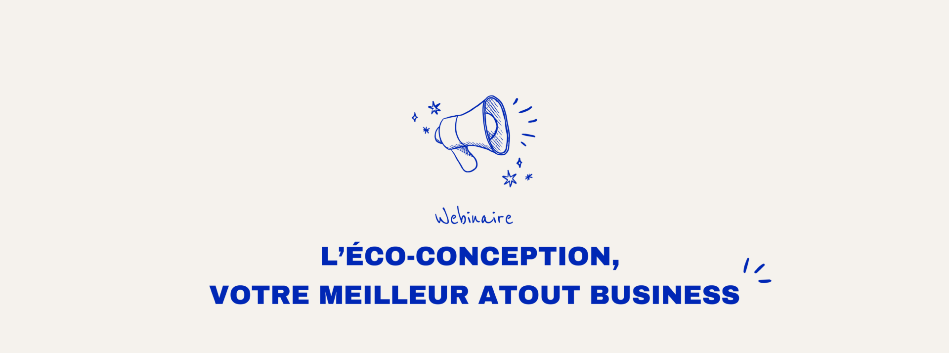 Webinaire éco-conception atout buisness